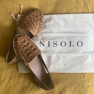 NWT Nisolo Huarache Sandal - Almond